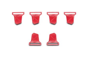 Gespen Kniebraces Alpinestars SNAP SET Bionic 10 & 7 (Rood), Verzenden, Nieuw