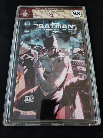 Batman: The Brave and the Bold 6 - EGC 9.8 - signed by, Boeken, Strips | Comics, Nieuw