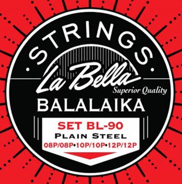 La Bella BL90 Balalaika snaren .008, Verzenden, Nieuw
