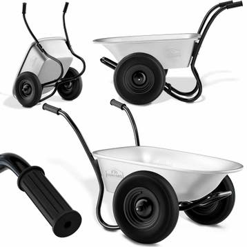 Kruiwagen Metaal 100L max 150kg (Tuingereedschap, Tuinieren), Verzenden, Nieuw