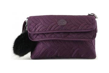 Kipling Schoudertas Paars, Verzenden, Zo goed als nieuw, Paars