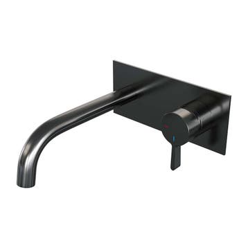 Brauer Gunmetal Edition Inbouw Wastafelmengkraan met Gebogen, Ophalen of Verzenden, Nieuw
