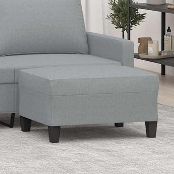 Hocker Modern Grijs | Tweedekansje | Laatste Stuk!, Huis en Inrichting, Minder dan 50 cm, Ophalen of Verzenden, Zo goed als nieuw