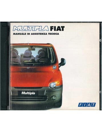 2000 FIAT MULTIPLA BENZINE DIESEL WERKPLAATSHANDBOEK CD