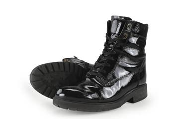 Mustang Veterboots in maat 39 Wit, Verzenden, Wit, Overige typen, Mustang