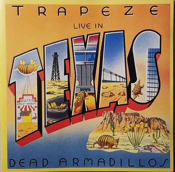 cd - Trapeze - Live In Texas - Dead Armadillos, Cd's en Dvd's, Verzenden, Zo goed als nieuw