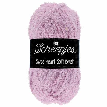 Scheepjes Sweetheart Soft Brush 100g - Roze/Paars, Verzenden, Nieuw