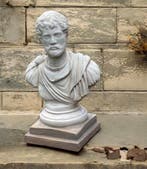 sculptuur, Busto imperatore romano Adriano - 44 cm - Steen
