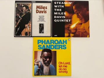 Miles Davis, Pharoah Sanders - 3 Albums - Diverse titels -, Nieuw in verpakking