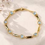 Zonder minimumprijs - Armband Zilver - Topaz -, Nieuw