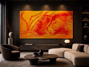 Olga Vin - Cave Painting, XXL
