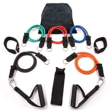 Weerstandsbanden set - Resistance Band Set -Fitness Elastiek, Sport en Fitness, Verzenden, Nieuw, Benen