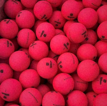 Wilson Staff DUO SOFT+ Roze 25 stuks Bulk, Sport en Fitness, Golf, Ophalen of Verzenden, Nieuw, Bal(len), Overige merken