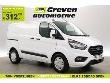 Ford Transit Custom 2.0 TDCI L1H1 | Aut. | Airco | Cruise, Automaat, Euro 6, Wit, Diesel