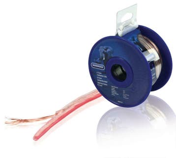 Luidsprekerkabel OFC op Haspel 2x 0.75 mm² 10 m Transparant, Ophalen of Verzenden, Nieuw, Luidsprekerkabel