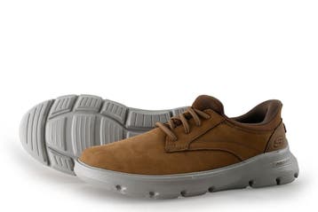 Skechers Instappers in maat 41 Bruin, Bruin, Verzenden, Overige typen, Zo goed als nieuw
