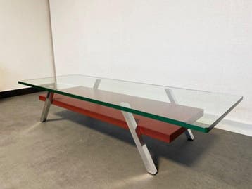 Van Beek - Bart Vos - Salontafel - B1 - Glas, Roestvrij