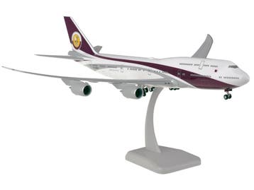 Schaal 1:200 Hogan Wings 11700 Boeing 747-8 Qatar Amiri F..., Ophalen of Verzenden, Nieuw