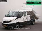 Iveco Daily 35C16 3.0L Kipper met Kist Dubbellucht 3,5t Trek, Stof, Gebruikt, Euro 6, Iveco