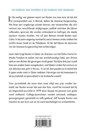 De oorlog van gisteren 9789083210889 Jan Keulen, Verzenden, Zo goed als nieuw, Jan Keulen