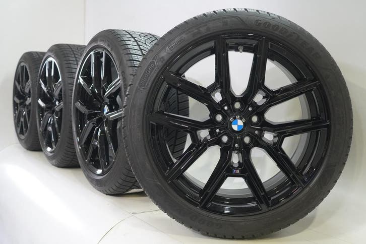 BMW 4 serie i4 G26 859M 19 inch velgen Goodyear Winterbanden, Auto-onderdelen, Banden en Velgen, Velg(en), Gebruikt, 19 inch, Winterbanden