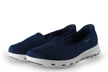 Skechers Instappers in maat 38½ Blauw, Skechers, Instappers, Zo goed als nieuw, Verzenden