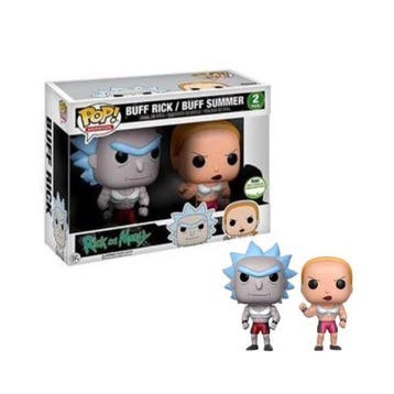 Funko Pop  Rick & Morty  Buff Rick  Buff Summer  [ Spring  ], Verzenden, Nieuw