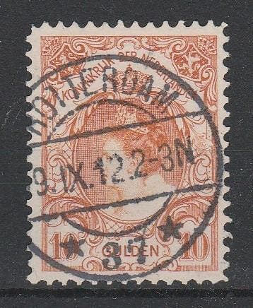 Postzegel Ned. 1899 Kon. Wilhelmina NR.80 gebruikt (917), Postzegels en Munten, Verzenden, T/m 1940, Gestempeld