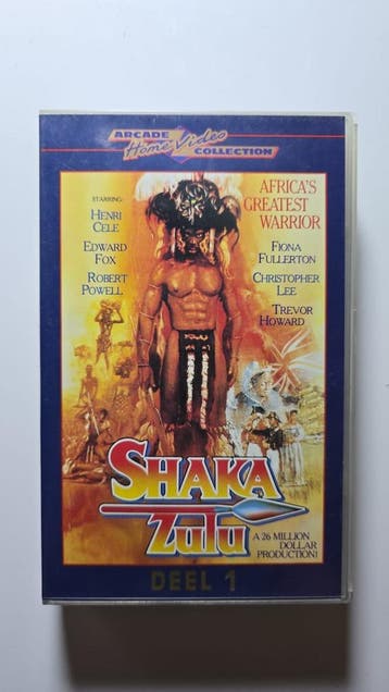 SHAKA ZULU PART 1 (VHS), Verzenden, Gebruikt