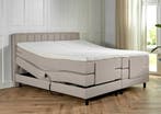 ACTIE! Elektrische boxspring Vienna 160 200 Beige, Verzenden, Beige, 200 cm, Modern