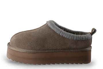 Colors of California Pantoffels in maat 40 Beige, Verzenden, Beige, Zo goed als nieuw, Pantoffels of Sloffen
