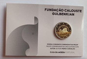 Portugal. 2 Euro 2026 Calouste Gulbenkian Proof (Zonder