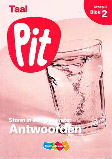 Pit Antwoorden Taal blok 2 groep 8, Verzenden, Nieuw