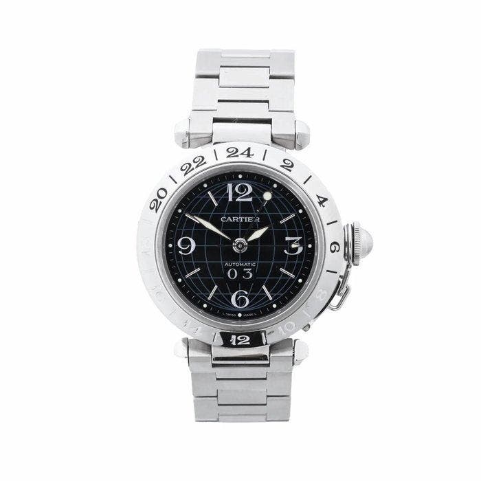 Cartier - Pasha - W31049M7 - Dames - 2010-2020, Sieraden, Tassen en Uiterlijk, Horloges | Heren