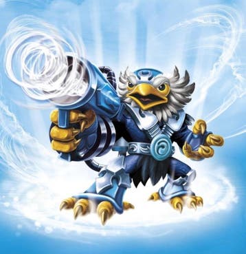 Skylanders Giants serie 2 Jet-Vac (skylander used), Ophalen of Verzenden, Zo goed als nieuw