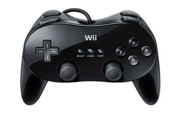 Classic Controller Wii Pro Zwart - Nintendo Wii, Spelcomputers en Games, Spelcomputers | Nintendo Consoles | Accessoires, Ophalen of Verzenden