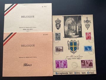 België 1941 - Kunstreeks ORVAL 1941, Gestempeld