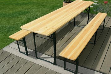 Rockwood® Bierset Berlin 2.20m x 0.70m, Ophalen of Verzenden, Nieuw, Overige typen, Overige