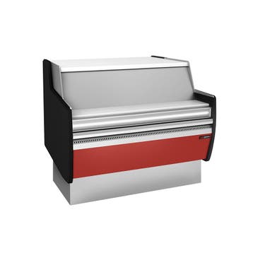 GGM Gastro | Kassa-sectie - 998x953x920mm - frontpaneel rood, Verzenden, Nieuw in verpakking, Meubilair