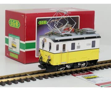 LGB 22460 Zahnrad-Ellok  no 4 (E-locomotieven, Locomotieven), Hobby en Vrije tijd, Modeltreinen | Overige schalen, Gebruikt, Overige typen
