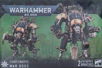 Chaos Knights War Dogs (Warhammer 40.000 nieuw), Hobby en Vrije tijd, Wargaming, Ophalen of Verzenden, Nieuw