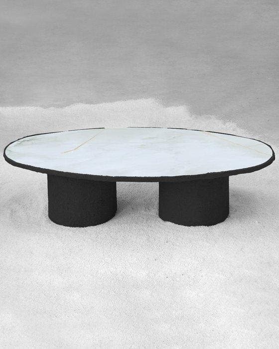 J,o,b Studio - Jonathan Bocca - Salontafel - Traditie Goud, Antiek en Kunst, Kunst | Designobjecten