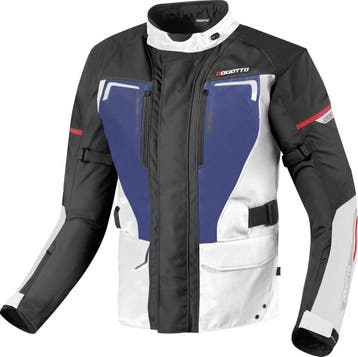 Bogotto Aveno 3in1 Waterdichte Textiele Motorjas Zwart Blauw, Jas | textiel, Nieuw met kaartje, Bogotto, Heren