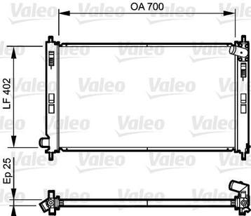 Radiateur o.a: Citroën, Mitsubishi, C-Crosser - ASX, Ophalen of Verzenden, Nieuw, Citroën