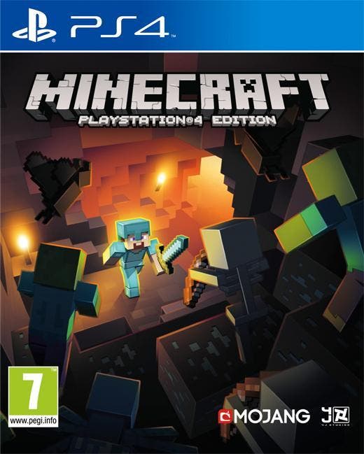 Minecraft - PlayStation 4 Edition PS4 Morgen in huis!, Spelcomputers en Games, Games | Sony PlayStation 4, Zo goed als nieuw, Ophalen of Verzenden