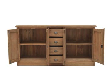 Dressoir grenenhout – laden & deuren – maatwerk mogelijk, Ophalen of Verzenden, Nieuw
