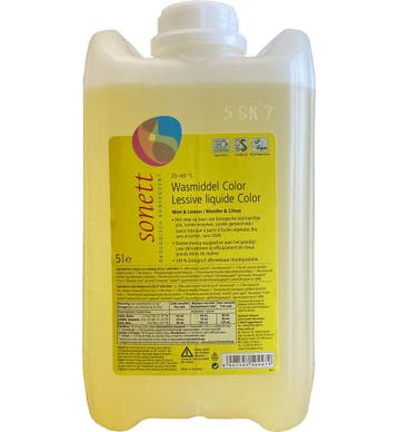 Sonett Wasmiddel Vloeibaar Color (5000 ml), Huis en Inrichting, Verzenden