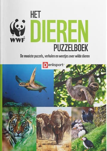 Het Wwf Dieren Puzzelboek |  | Nieuw, Ophalen of Verzenden, Nieuw