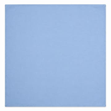 Bandana Zakdoek 55x55cm – Effen – Lichtblauw, Nieuw