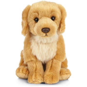 Living Nature Golden Retriever knuffel - pluche - 20 cm, Verzenden, Nieuw